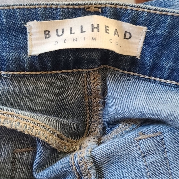 Bullhead Denim Low Rise Skinny Size 7x30 Blue - Picture 2 of 6